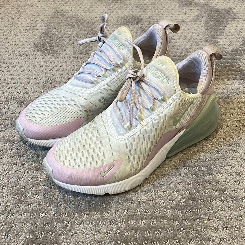 Air max 270 - purple and lime!